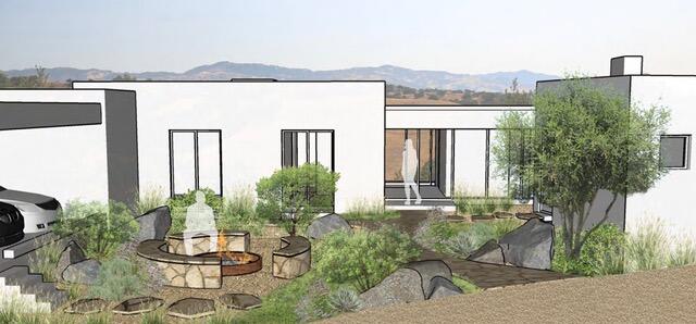 0 Buck Canyon Road Santa Ynez, CA 93460 - Photo 3 of 15 Persepctive Main House Entry