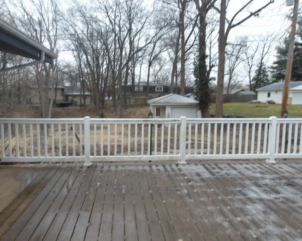 13 Southern Drive Decatur, IL 62521 - Photo 27 of 29 a view of deck with a fence