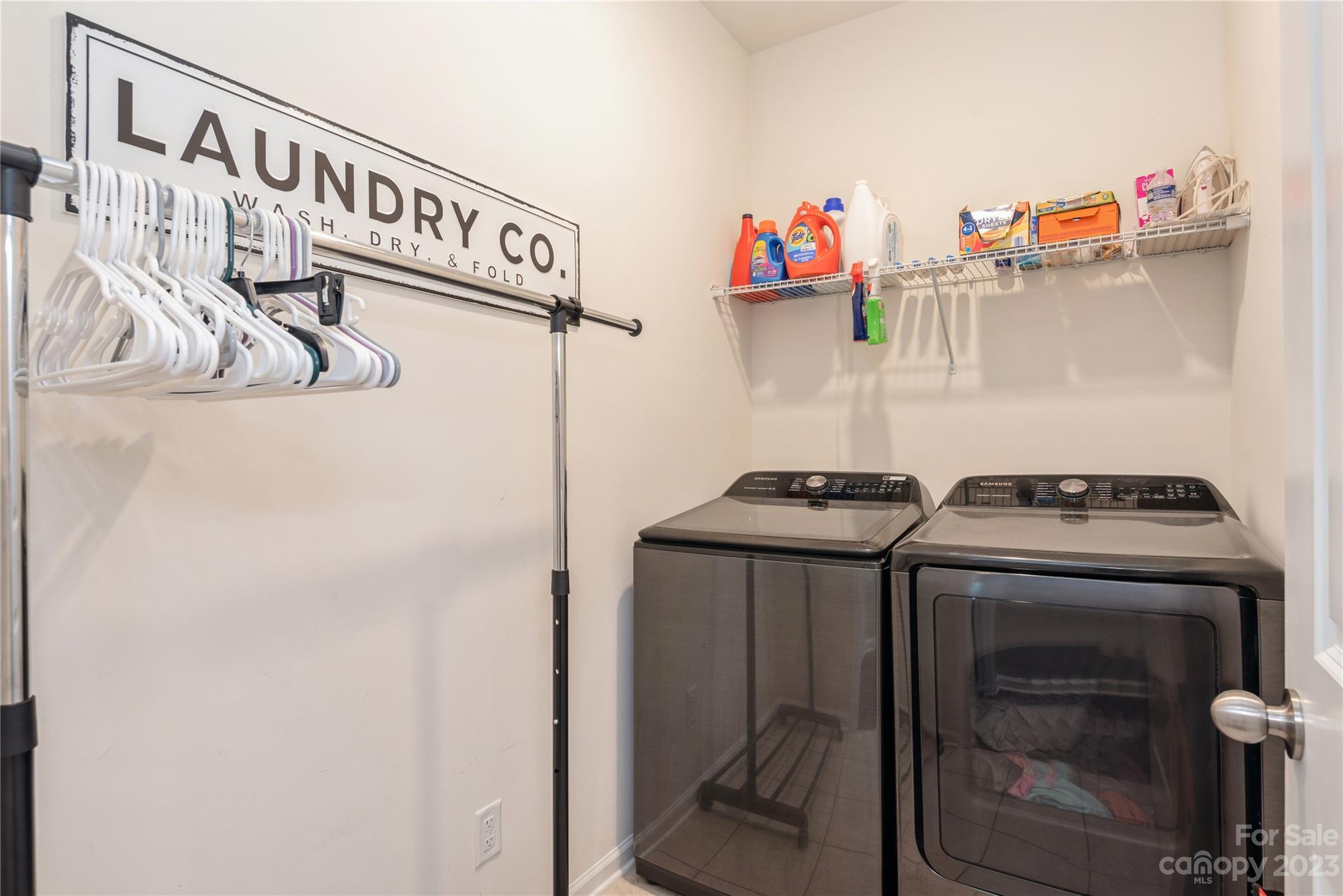 3028 Eagle Ridge Lane Indian Trail, NC 28079 - Photo 27 of 38 a utility room with dryer and washer