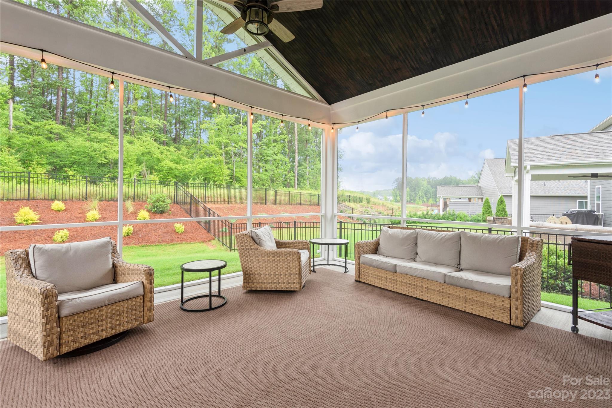 3028 Eagle Ridge Lane Indian Trail, NC 28079 - Photo 33 of 38 a living room with furniture and a large window