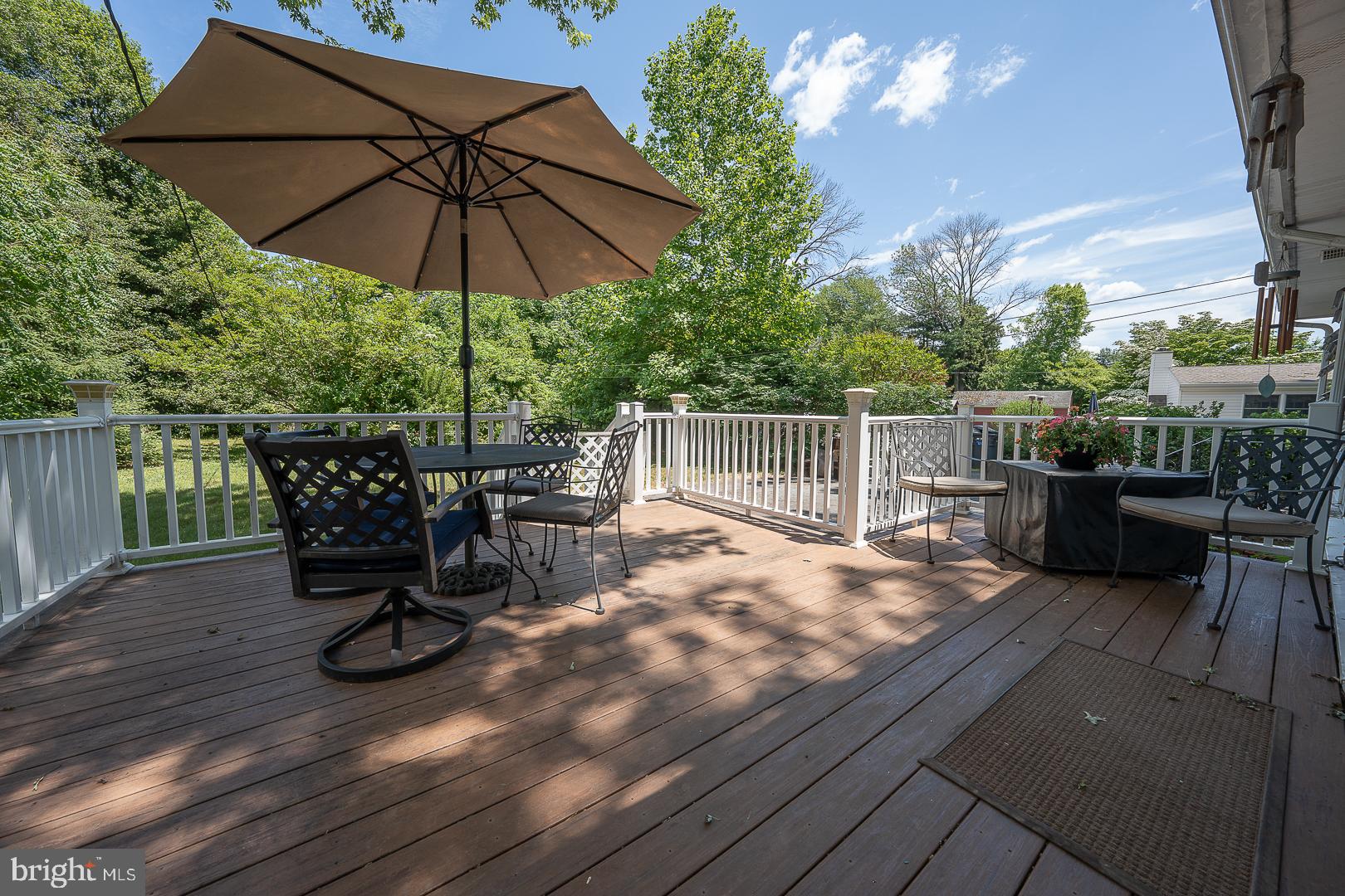 306 Prichard Lane Wallingford, PA 19086 - Photo 17 of 29 Deck off Sunroom