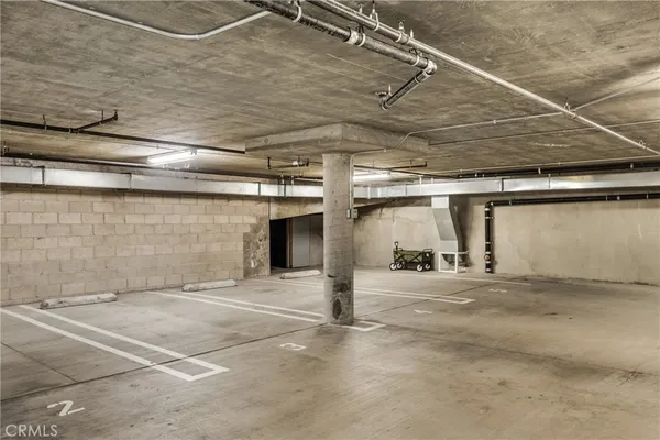 a view of storage and utility room