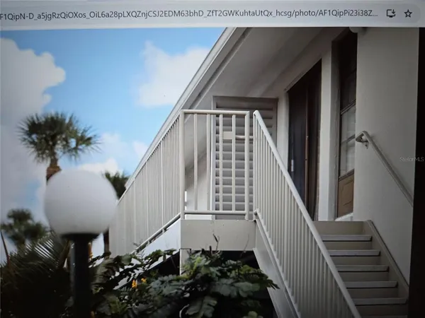 a view of a balcony