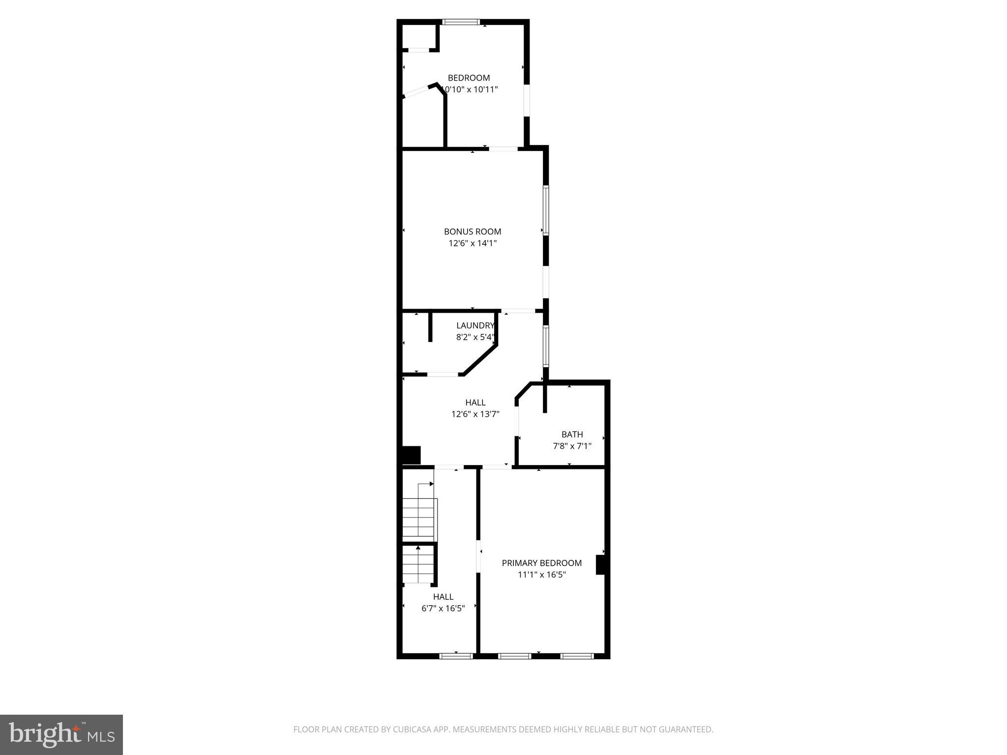 129 West 4th Street Frederick, MD 21701 - Photo 68 of 70 a picture of a floor plan