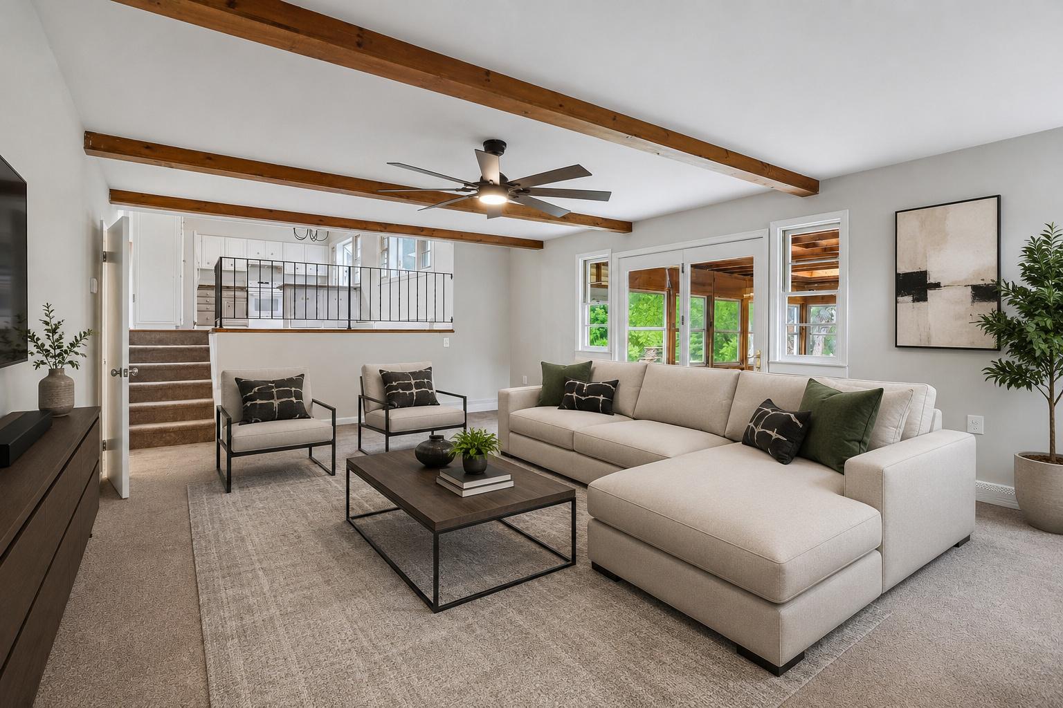 3455 Bristol Road Doylestown, PA 18901 - Photo 6 of 22 Bright and airy Family Room leads to Rear Yard.