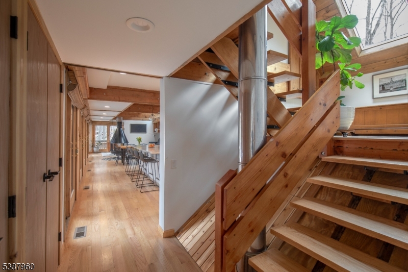 12 Big Spring Road Califon, NJ 07830 - Photo 16 of 33 a view of entryway and hall with wooden floor