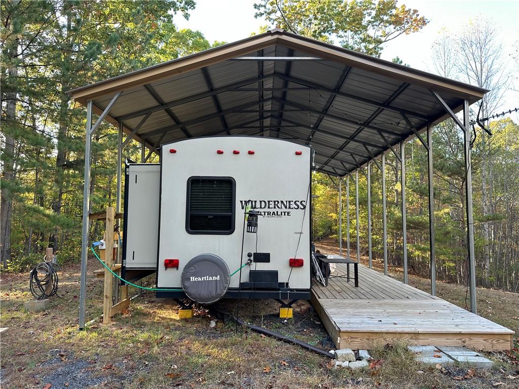 1806 Browning Road Rockmart, GA 30153 - Photo 48 of 89 a view of a chairs and table in the patio