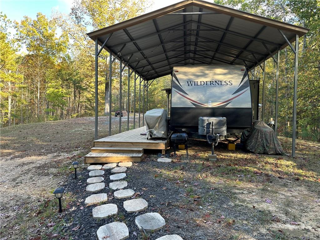 1806 Browning Road Rockmart, GA 30153 - Photo 55 of 89 a view of a chairs and table in the patio