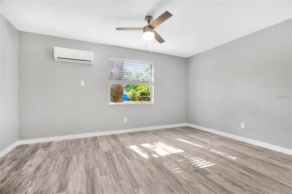 wooden floor in an empty room