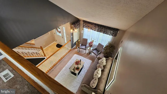 a view of an front door