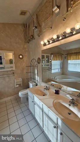 a view of a patio on the roof deck