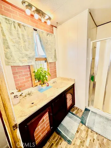 a bathroom with a sink and a toilet