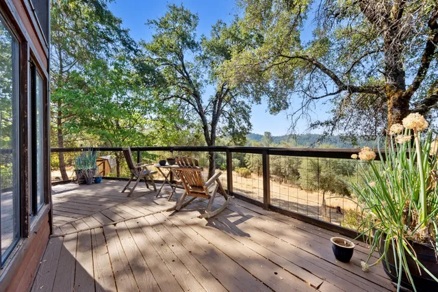 swimming pool view with seating space