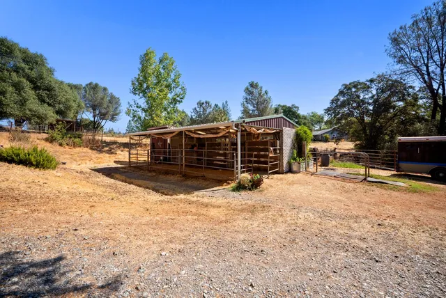 a view of a car parked in front of a house