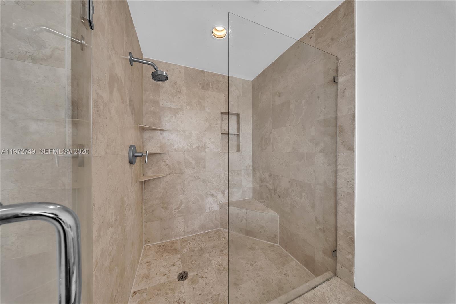 Key Colony Condominiums Key Biscayne, FL 33149 - Photo 15 of 20 a bathroom with a shower