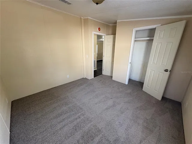 a view of empty room