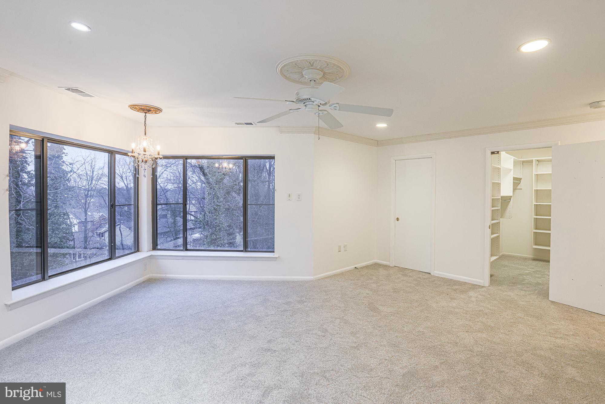 3041 Fallstaff Road, Unit 405D Baltimore, MD 21209 - Photo 33 of 38 a view of an empty room with a window