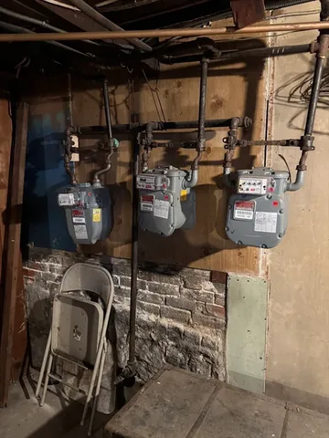 a view of storage and utility room