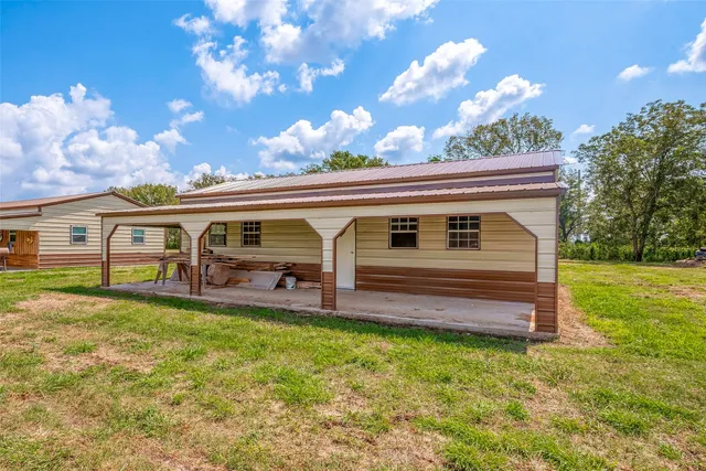 a view of a room with furniture