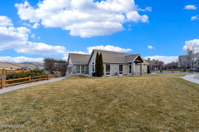 a view of a house with a big yard