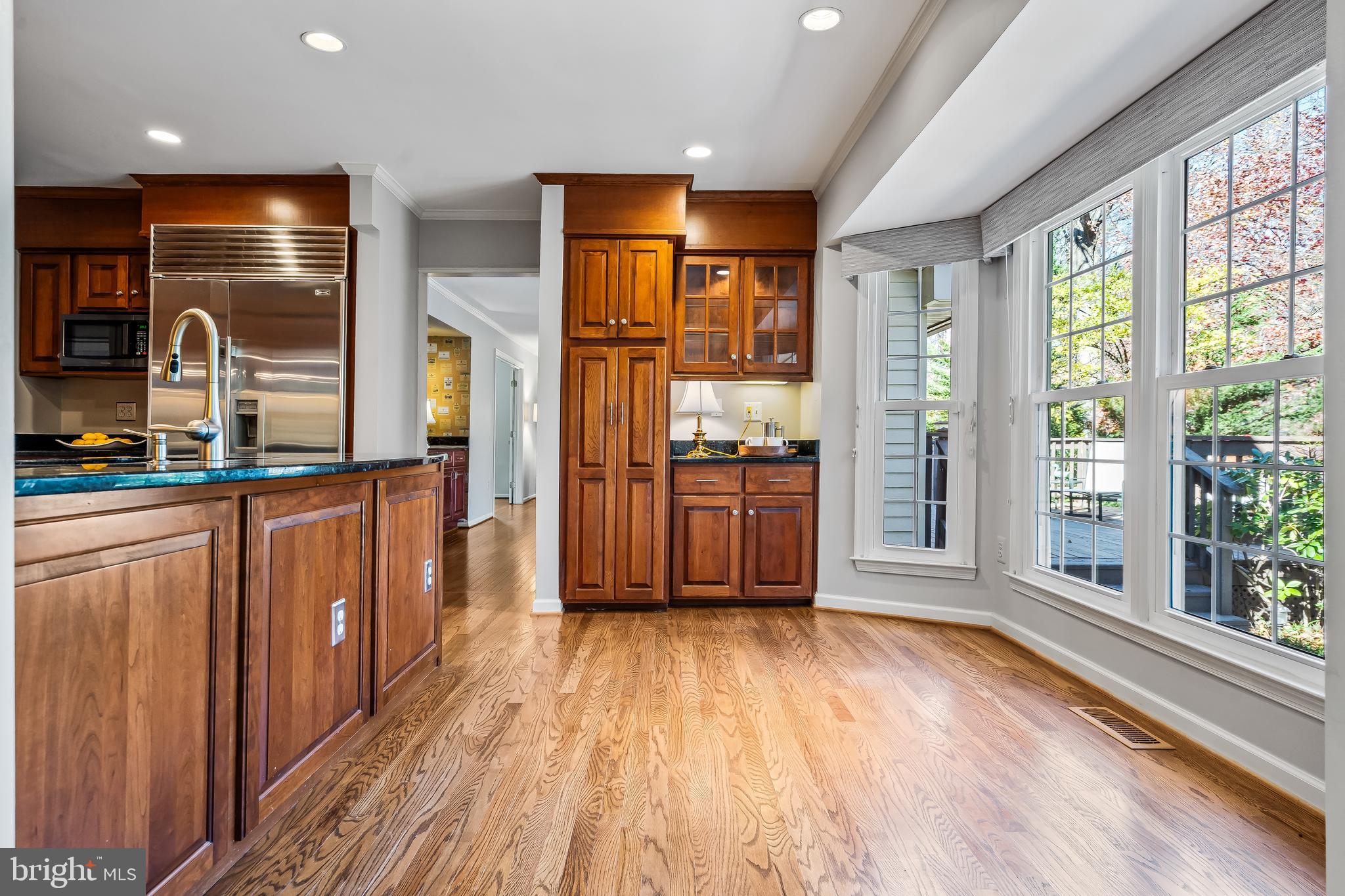 2716 Glencroft Road Vienna, VA 22181 - Photo 23 of 66 a view of a kitchen with a large window