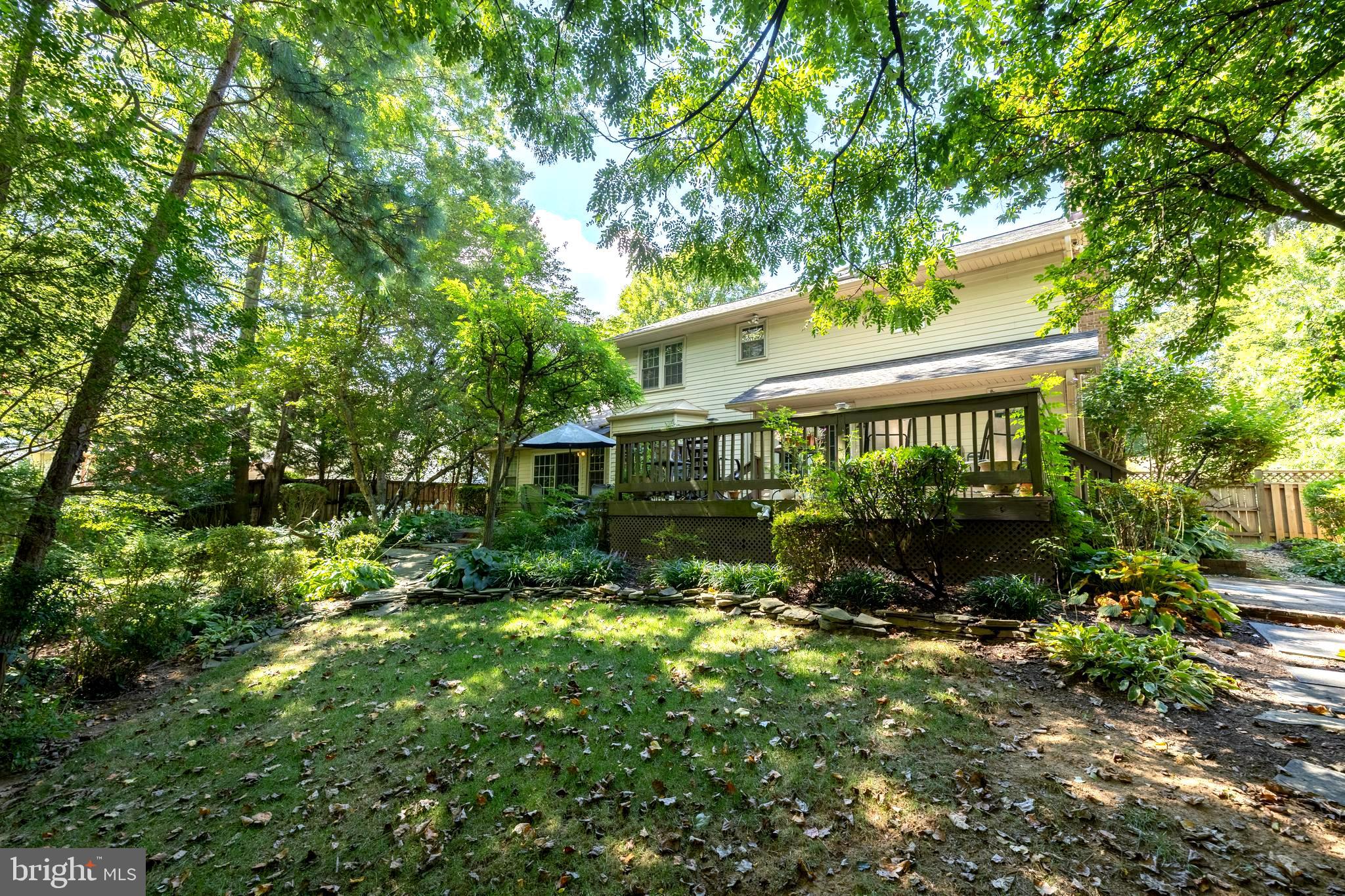 2716 Glencroft Road Vienna, VA 22181 - Photo 63 of 66 a view of a house with a yard