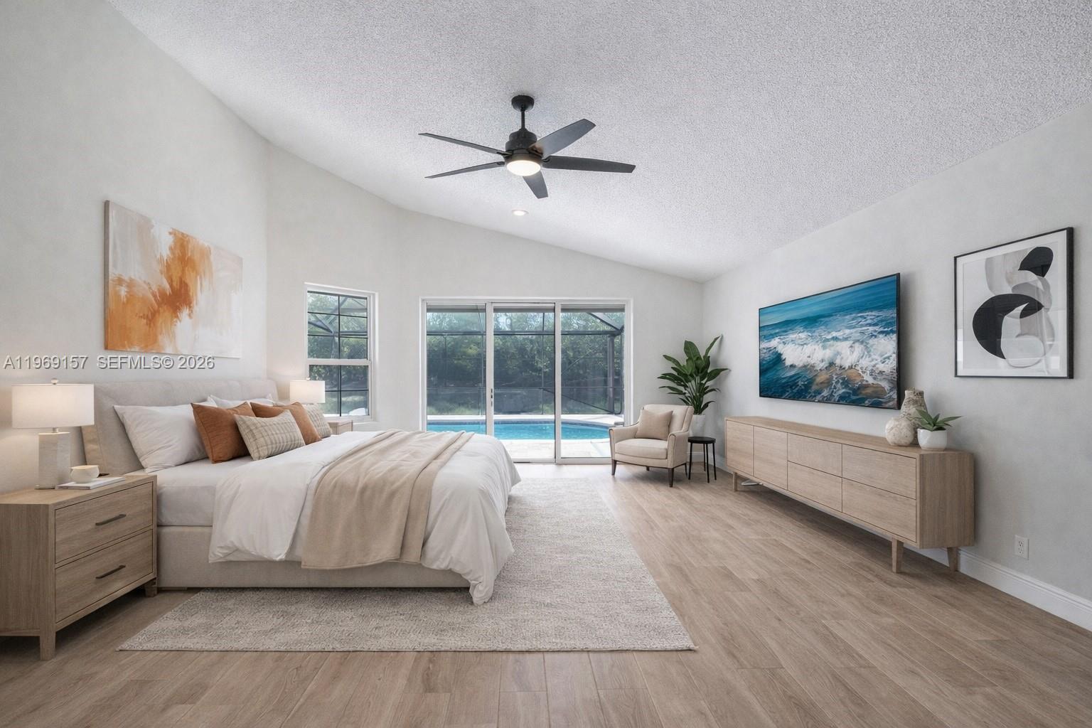 3280 Huntington Weston, FL 33332 - Photo 26 of 64 DIGITALLY ENHANCED & STAGED primary bedroom
