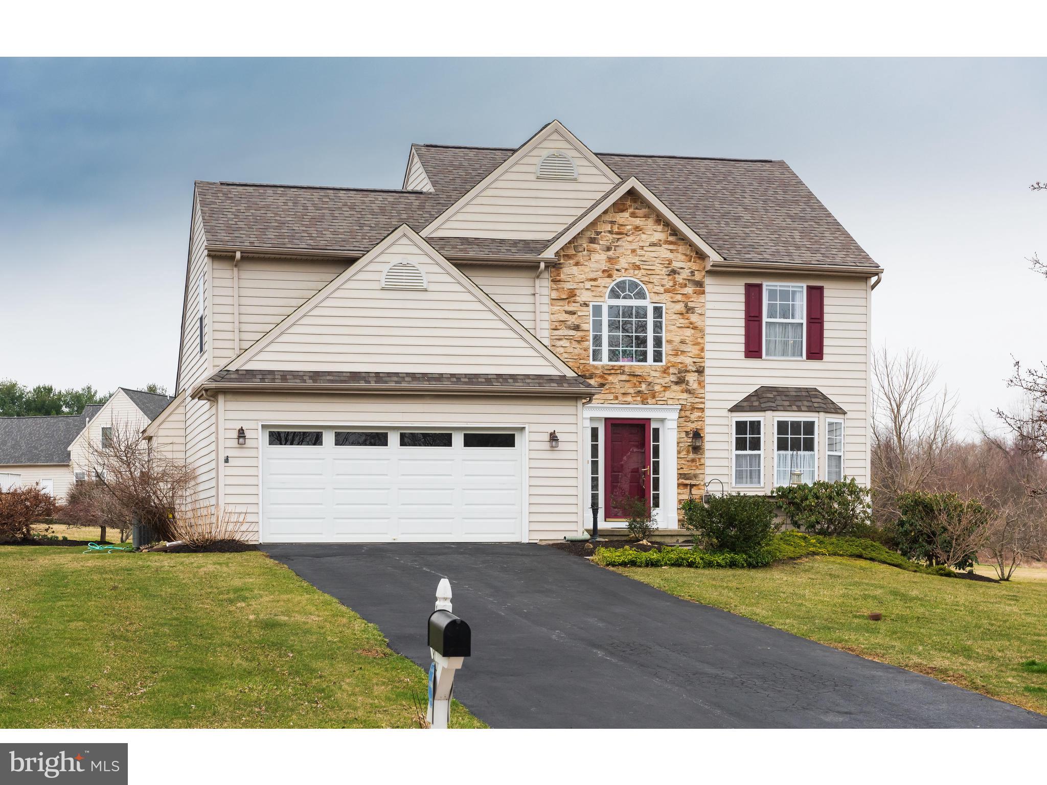 Beautiful Chester County Colonial with stone