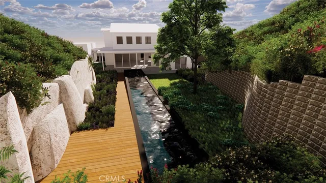 a aerial view of a house