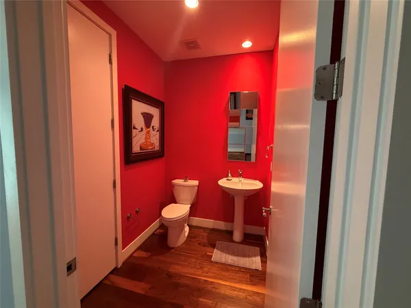 a bathroom with a sink and a toilet