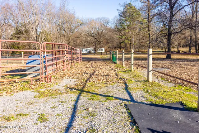a view of lake and mountain