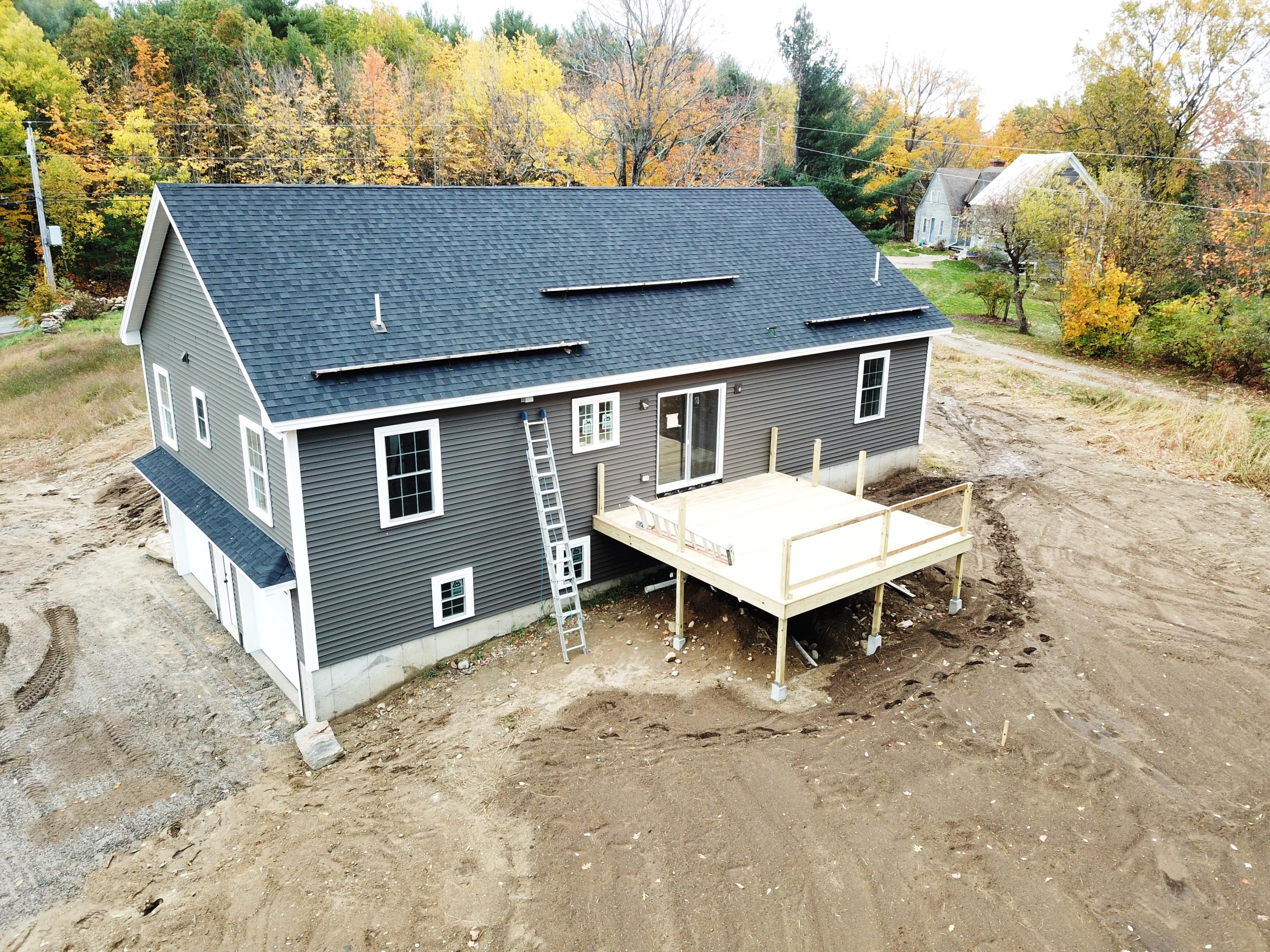209 Ossipee Hill Road East Waterboro, ME 04030 - Photo 4 of 23 Large deck off of kitchen!
