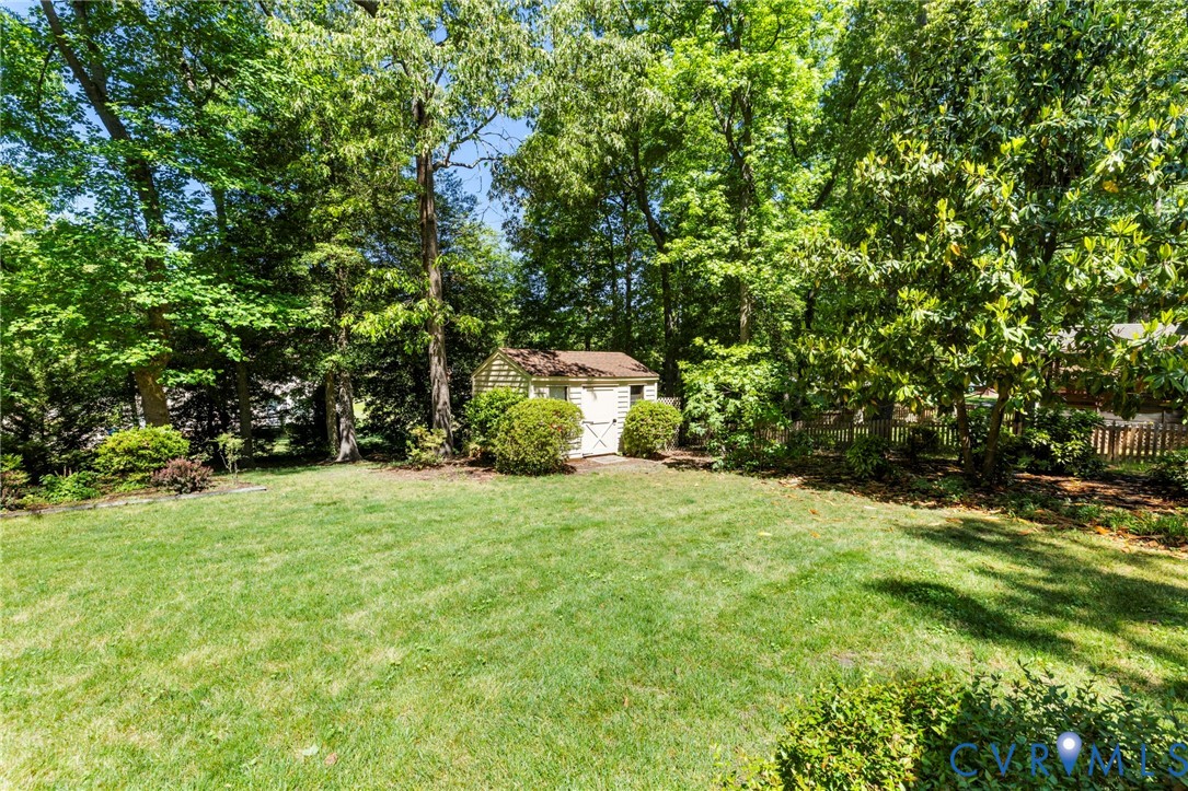 11520 Ivywood Road Chester, VA 23831 - Photo 33 of 35 Rear yard with shed.