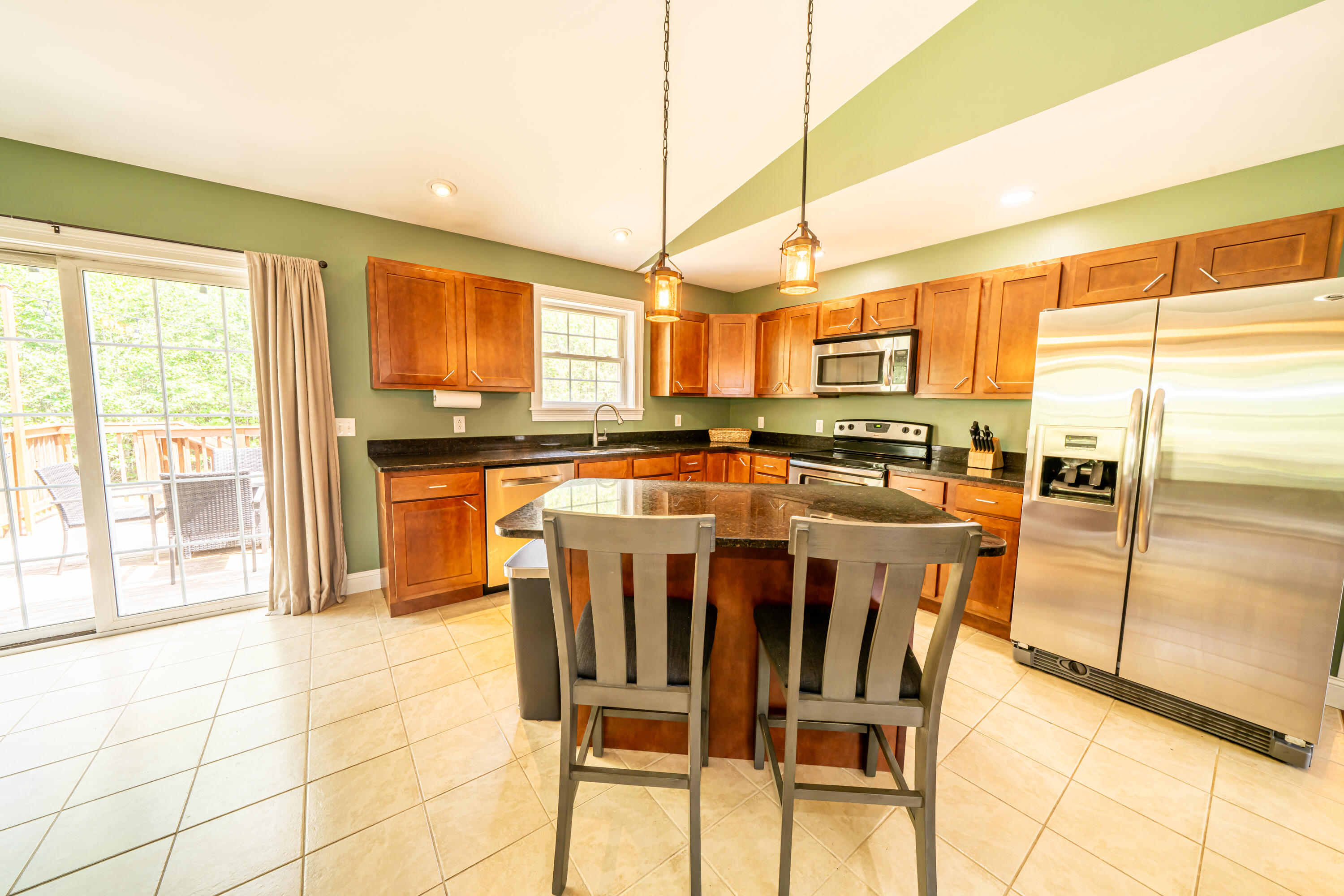 57 Wessnette Drive Hampden, ME 04444 - Photo 14 of 40 Kitchen fm behind the island - Copy