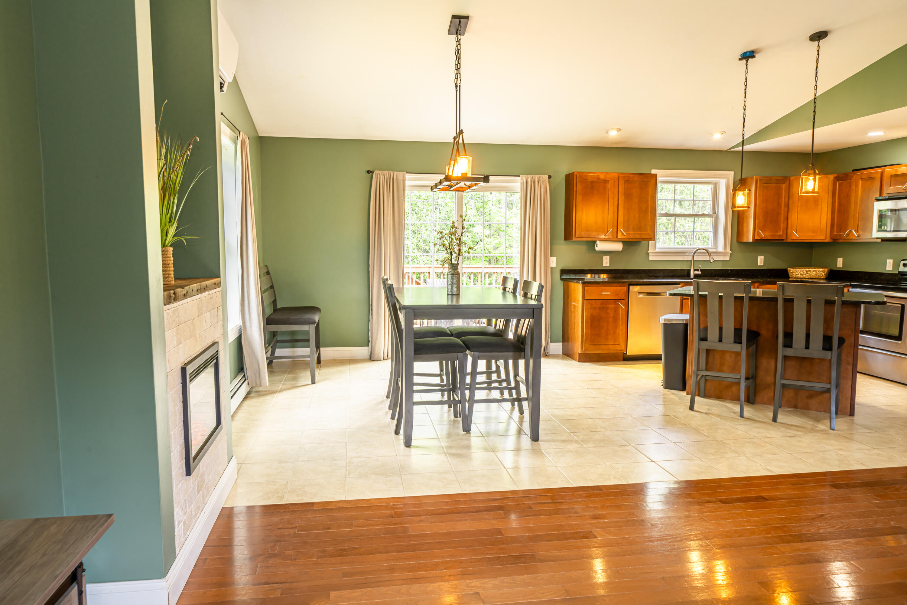 57 Wessnette Drive Hampden, ME 04444 - Photo 18 of 40 Living room to dining area and kitchen -