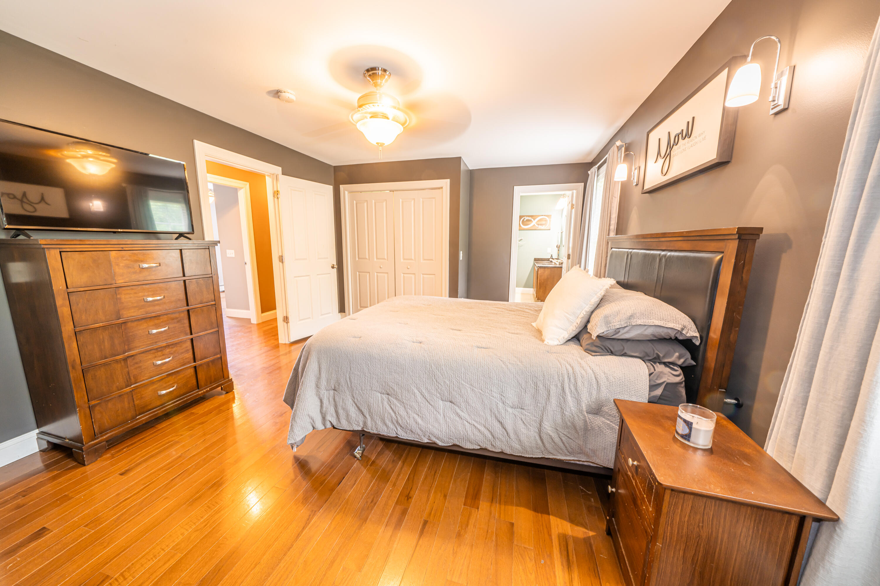 57 Wessnette Drive Hampden, ME 04444 - Photo 25 of 40 Primary BR to entry door-private bath an