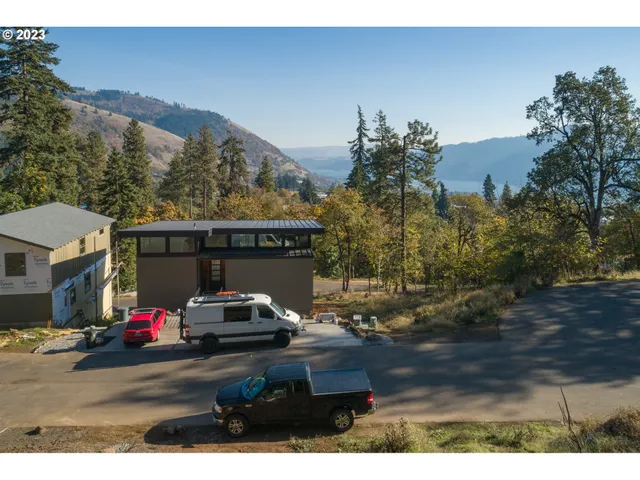a car parked on the side of the road