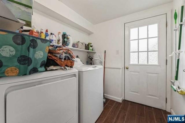 23 Asmus Road Closter, NJ 07624 - Photo 27 of 38 a view of storage and utility room with washer and dryer