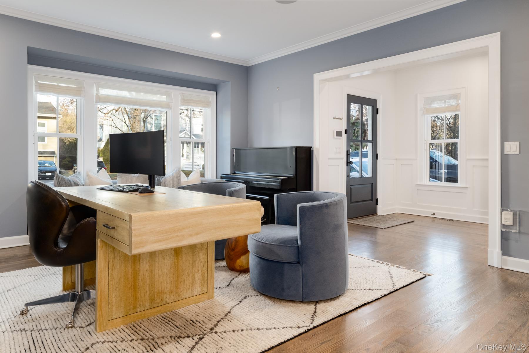 56 Intervale Place Rye, NY 10580 - Photo 6 of 29 a view of a living room and kitchen with furniture