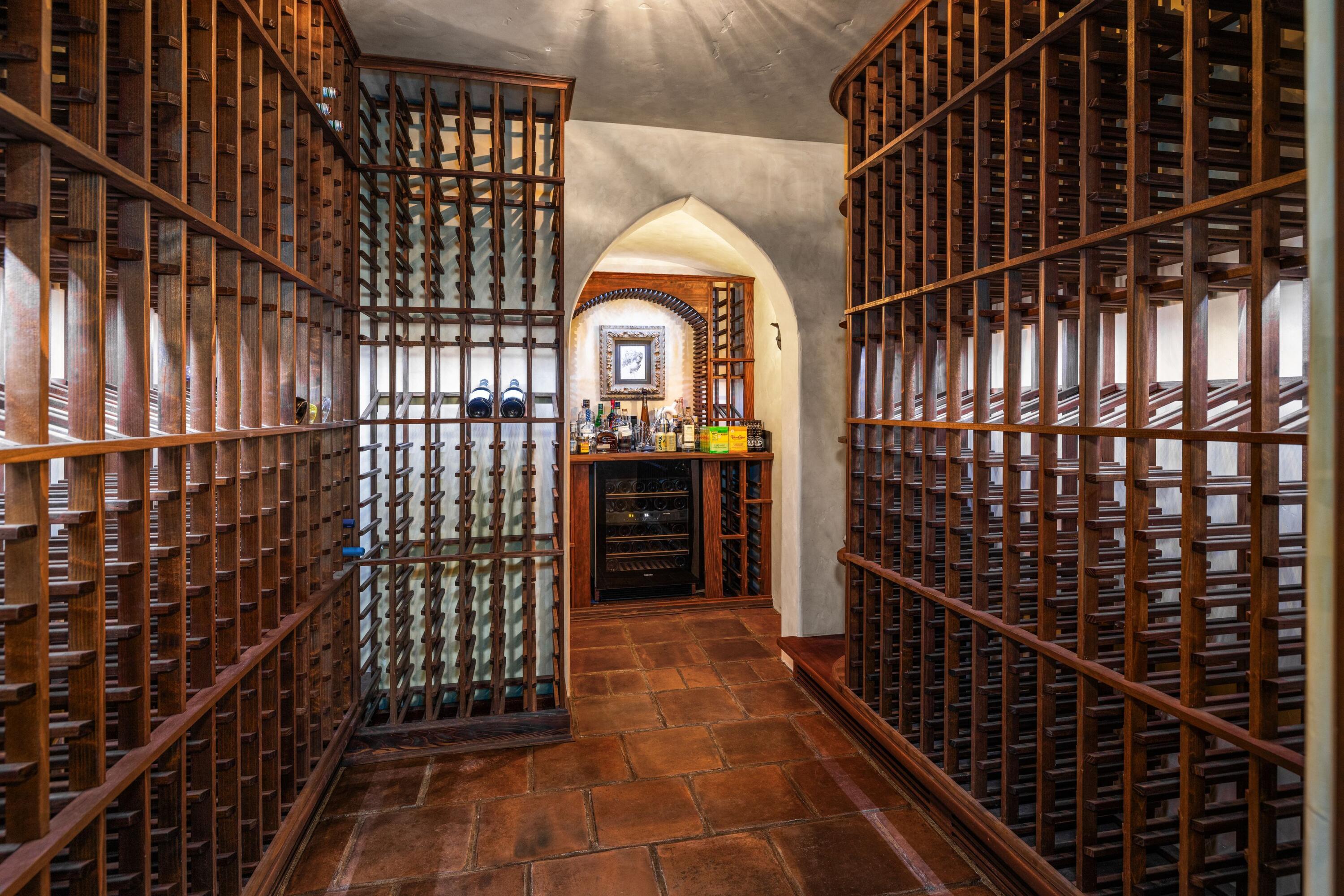 1284 Mesa Road Montecito, CA 93108 - Photo 13 of 26 Wine Cellar