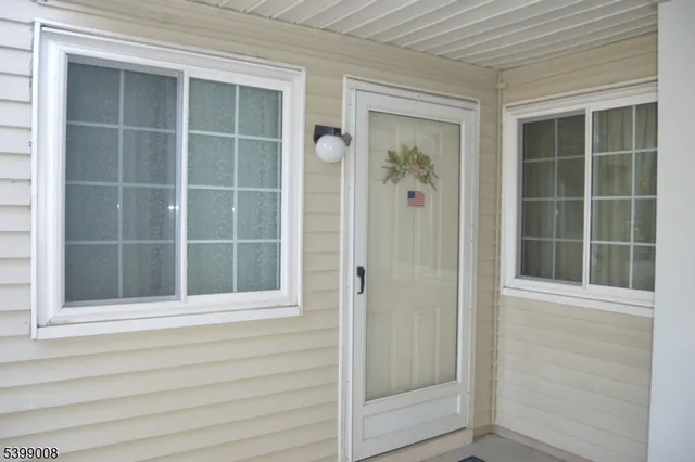 a view of front door