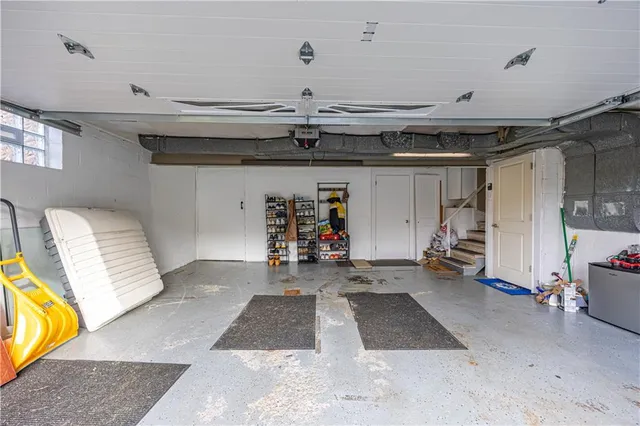 a view of empty room with windows