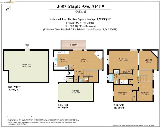 $695,000 | 3687 Maple Avenue, Unit 9, Oakland, CA 94602