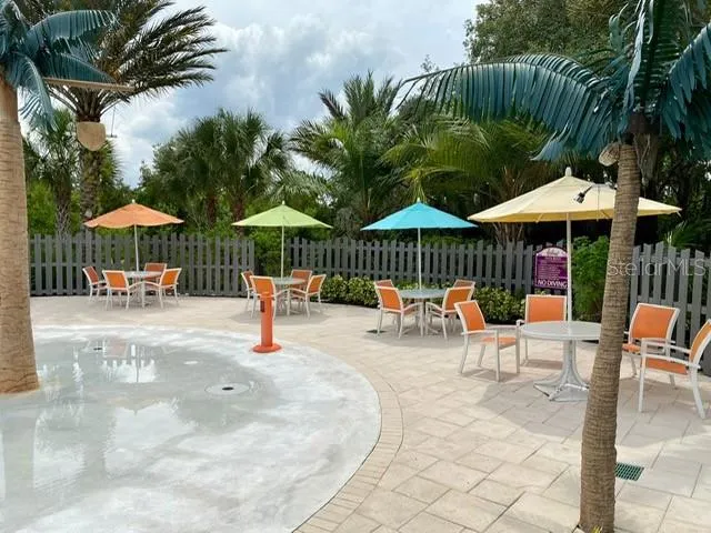 a room with gym equipment and a large window