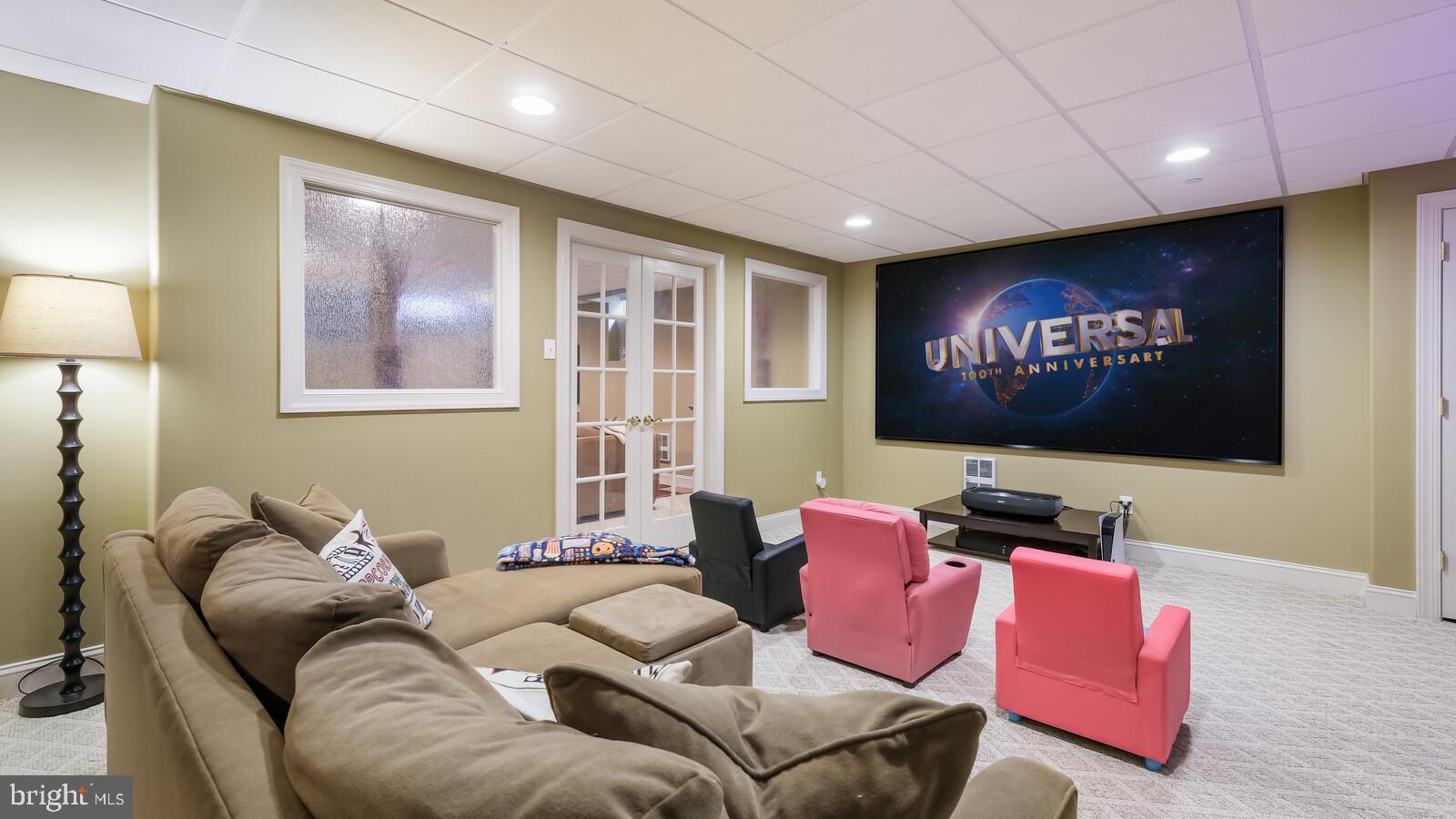 3333 Lancashire Road Furlong, PA 18925 - Photo 30 of 65 Lower Level Media Room