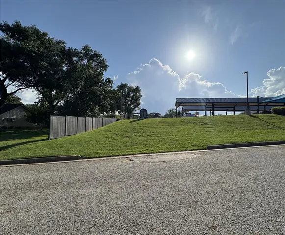 a view of a volley ball court