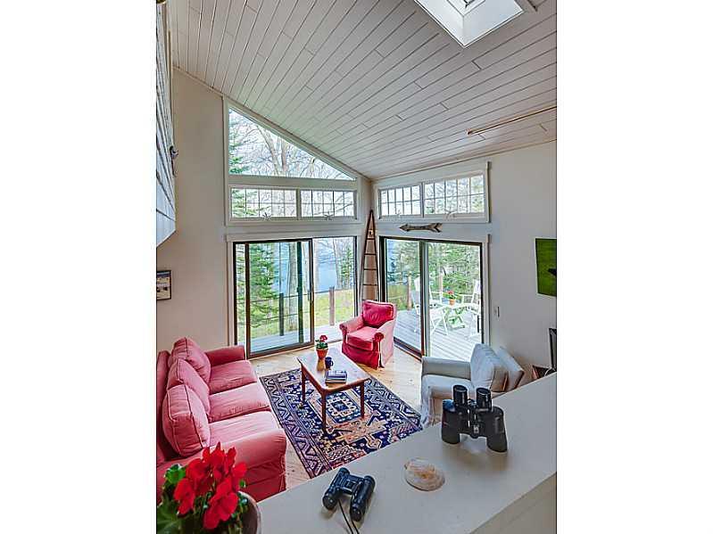 46 Collins Cove Road Cushing, ME 04563 - Photo 6 of 22 Living Room. View from kitchen into...
