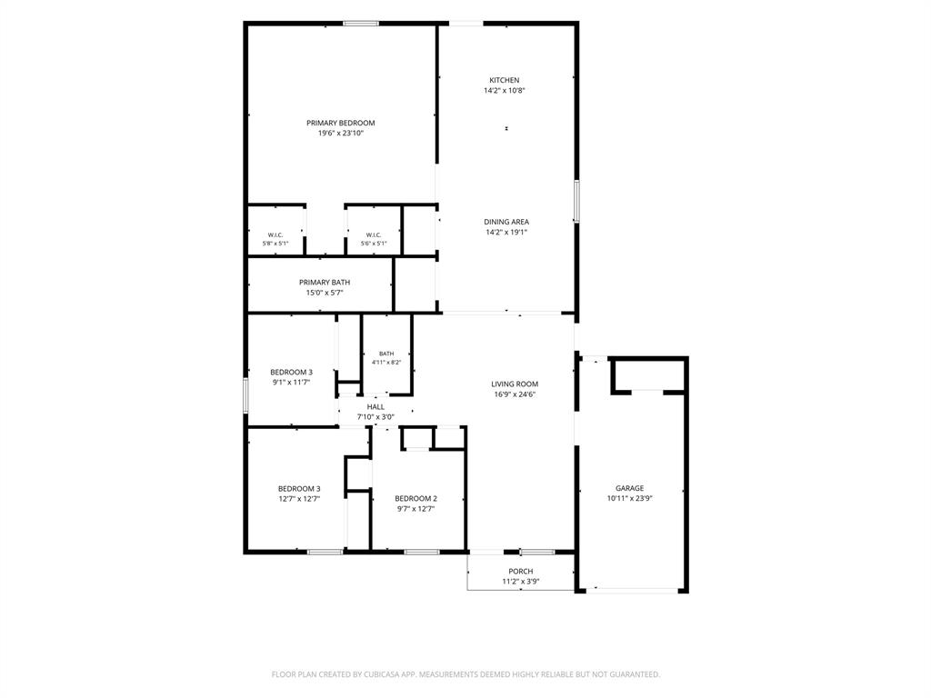 907 Pinson Road Forney, TX 75126 - Photo 35 of 35 Floor plan