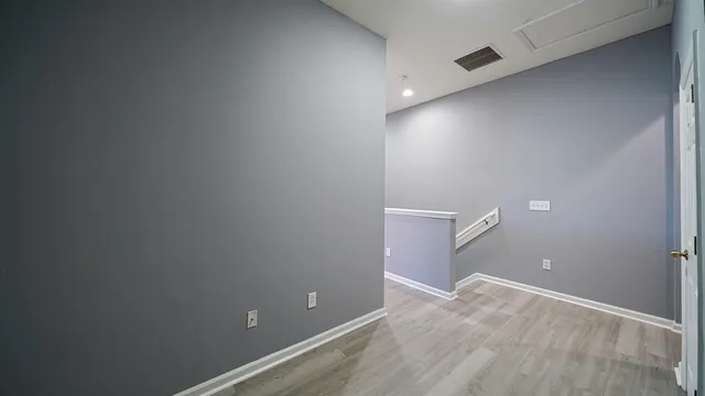 a view of empty room