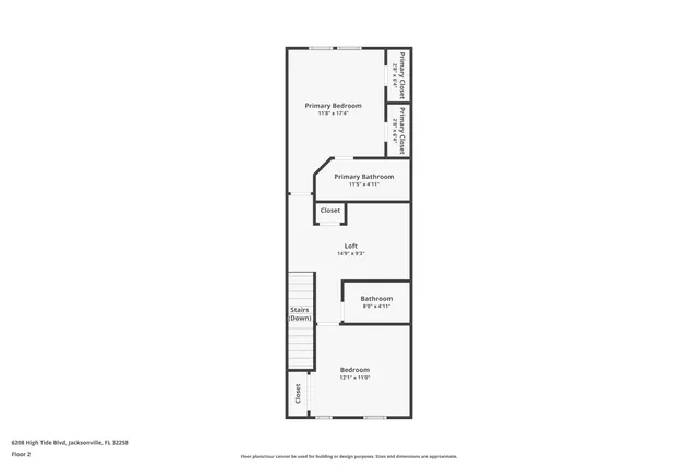 $205,000 | 6208 High Tide Boulevard, Jacksonville, FL 32258